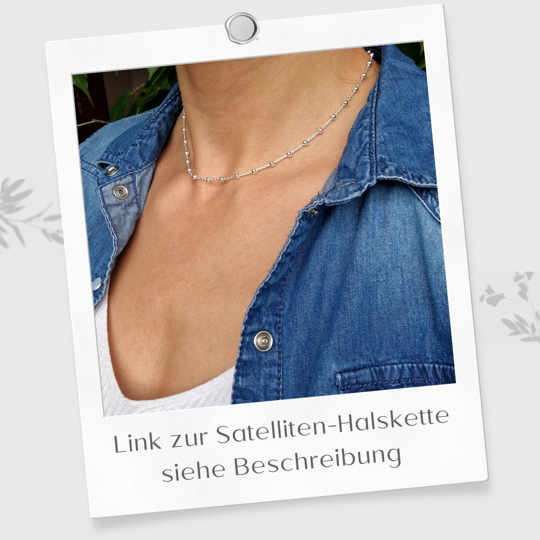 Satellitenarmband mit Kugeln 925 Silber 3 mm