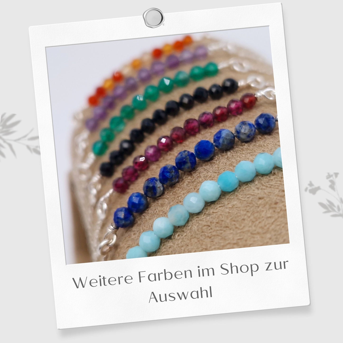 Armband oranger Achat 925 Silber filigran Edelstein Naturstein facettiert