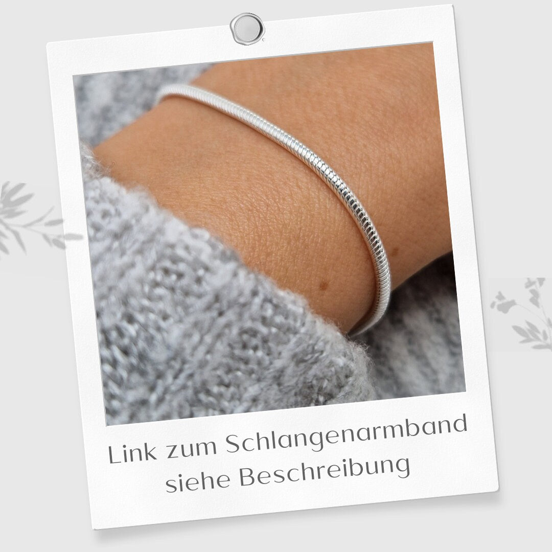 Schlangenkette rund 925 Silber breit massiv Halskette