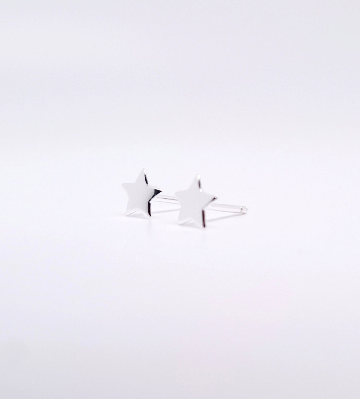 Stern Ohrstecker 925 Silber – kleine zarte Ohrringe