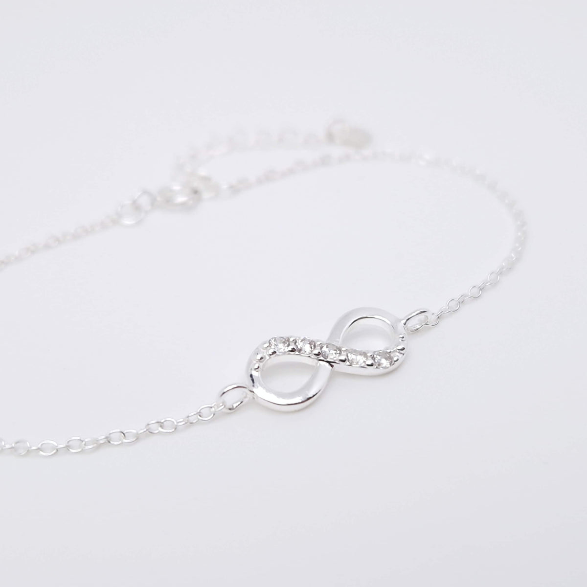 Armband Unendlichkeit 925 Silber filigran zart