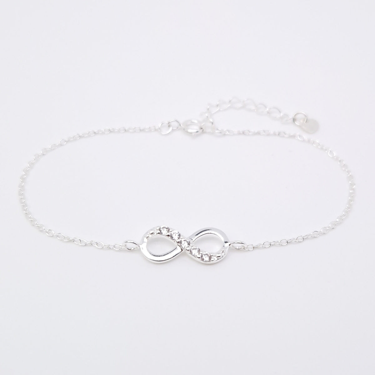 Armband Unendlichkeit 925 Silber filigran zart