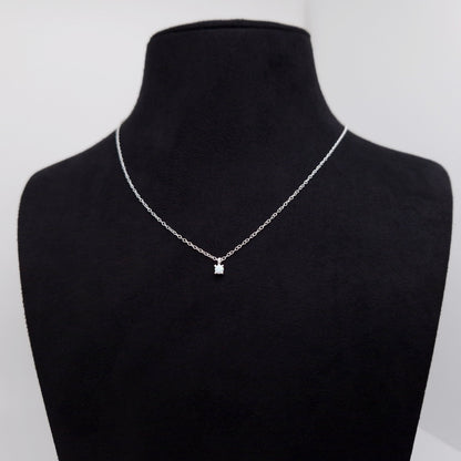 Halskette zarter Opal Tautropfen 925 Silber sehr fein 3 mm