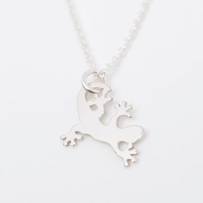 Halskette kleine Eidechse 925 Silber