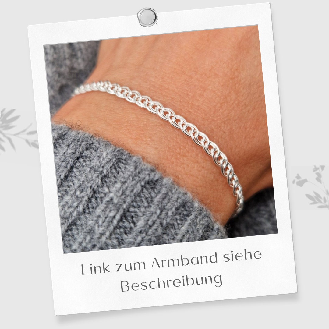 Halskette geflochten 925 Silber Fantasie 3mm breit gewebt