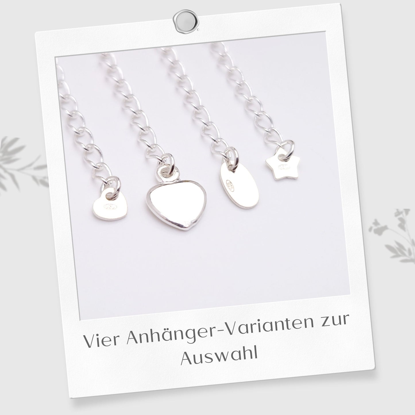 Halskette kleiner Anker Anhänger 925 Silber maritim
