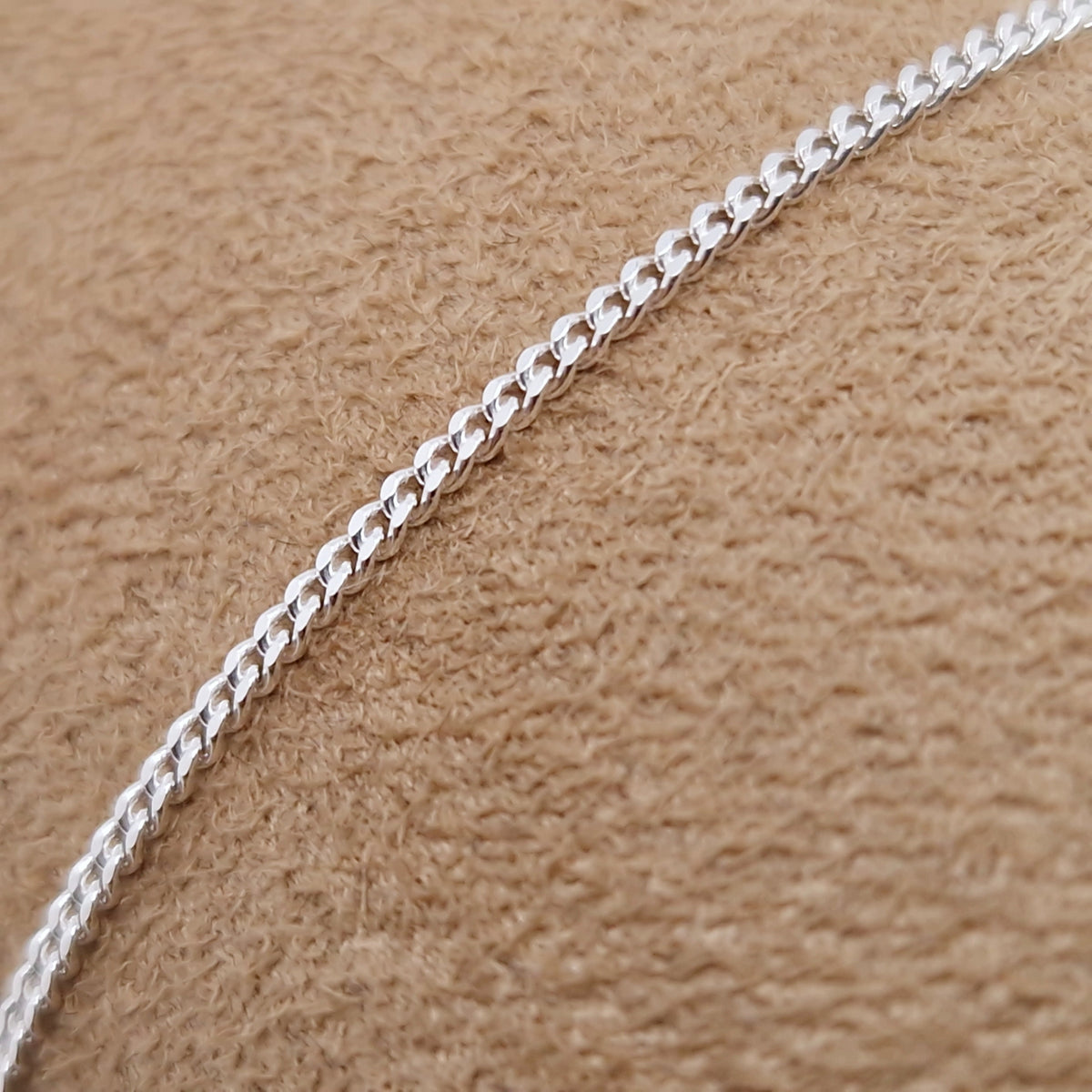 Armband zart Curb 925 Silber Layering Ankerkette filigran
