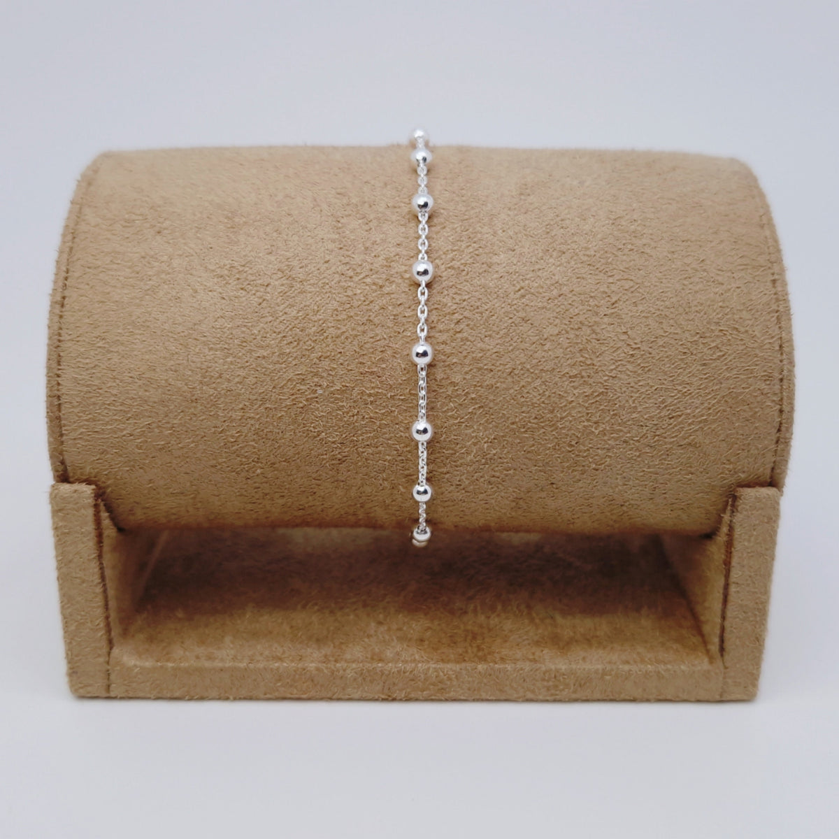 Satellitenarmband mit Kugeln 925 Silber 3 mm