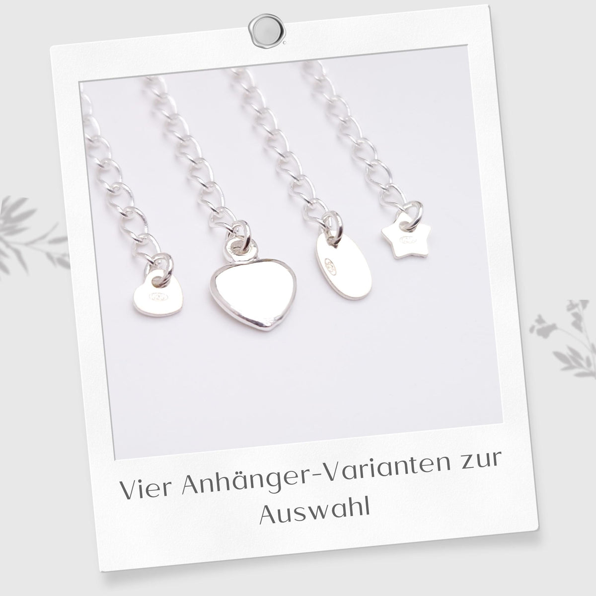Halskette kleine Margerite 925 Silber Zirkonia Blumenanhänger