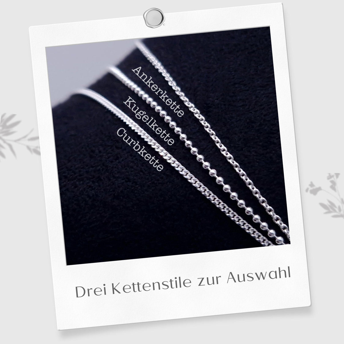 Halskette kleine Margerite 925 Silber Zirkonia Blumenanhänger