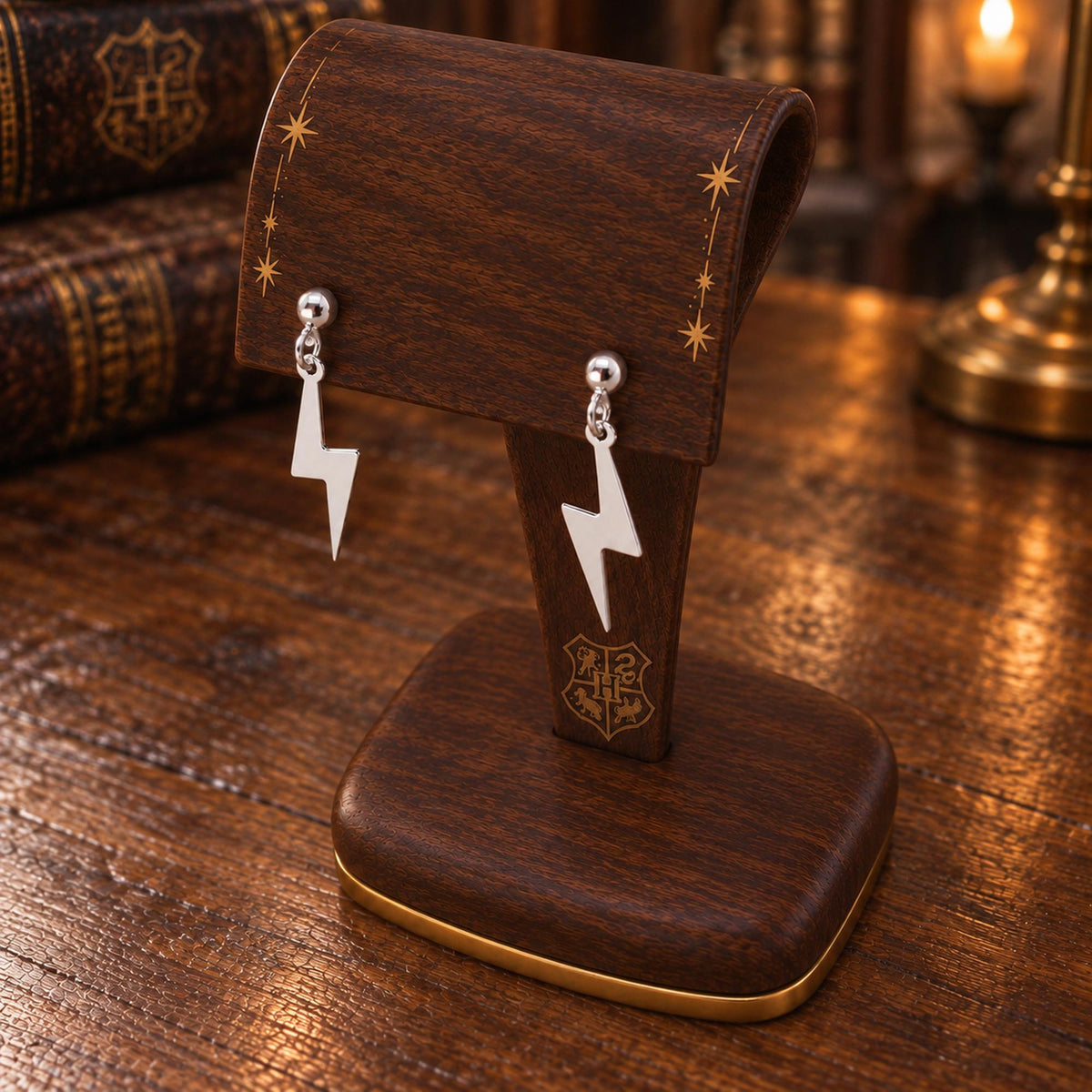 Ohrringe Blitz 925 Silber Harry Potter Blitz Narbe Hängeohrringe Ohrstecker